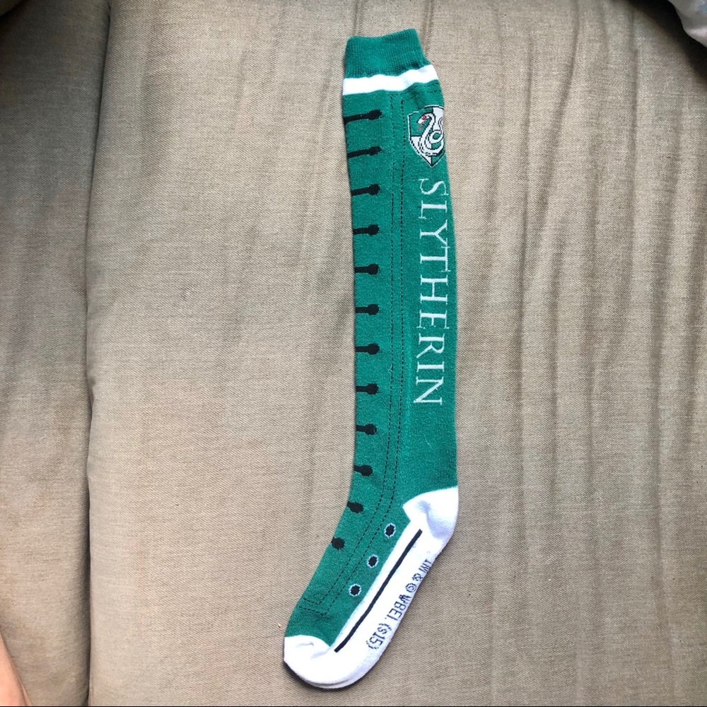 Knee-High Slytherin Socks
